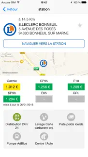 carte carburant pro e.leclerc iPhone Captures Décran 4