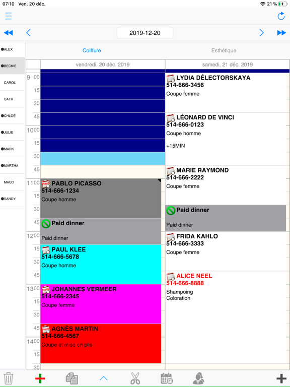 Screenshot #5 pour ClicSalon
