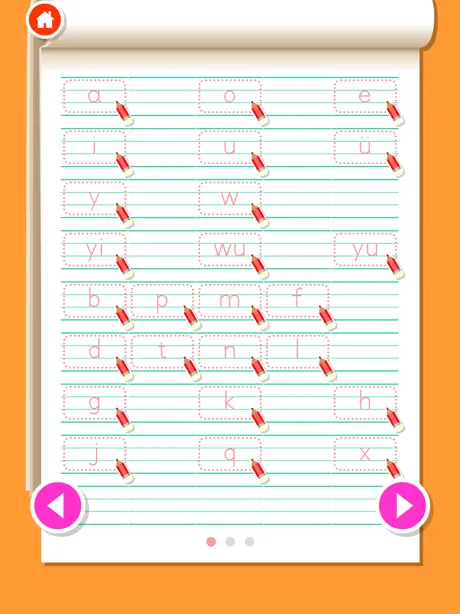 Write Chinese Pinyin ABC