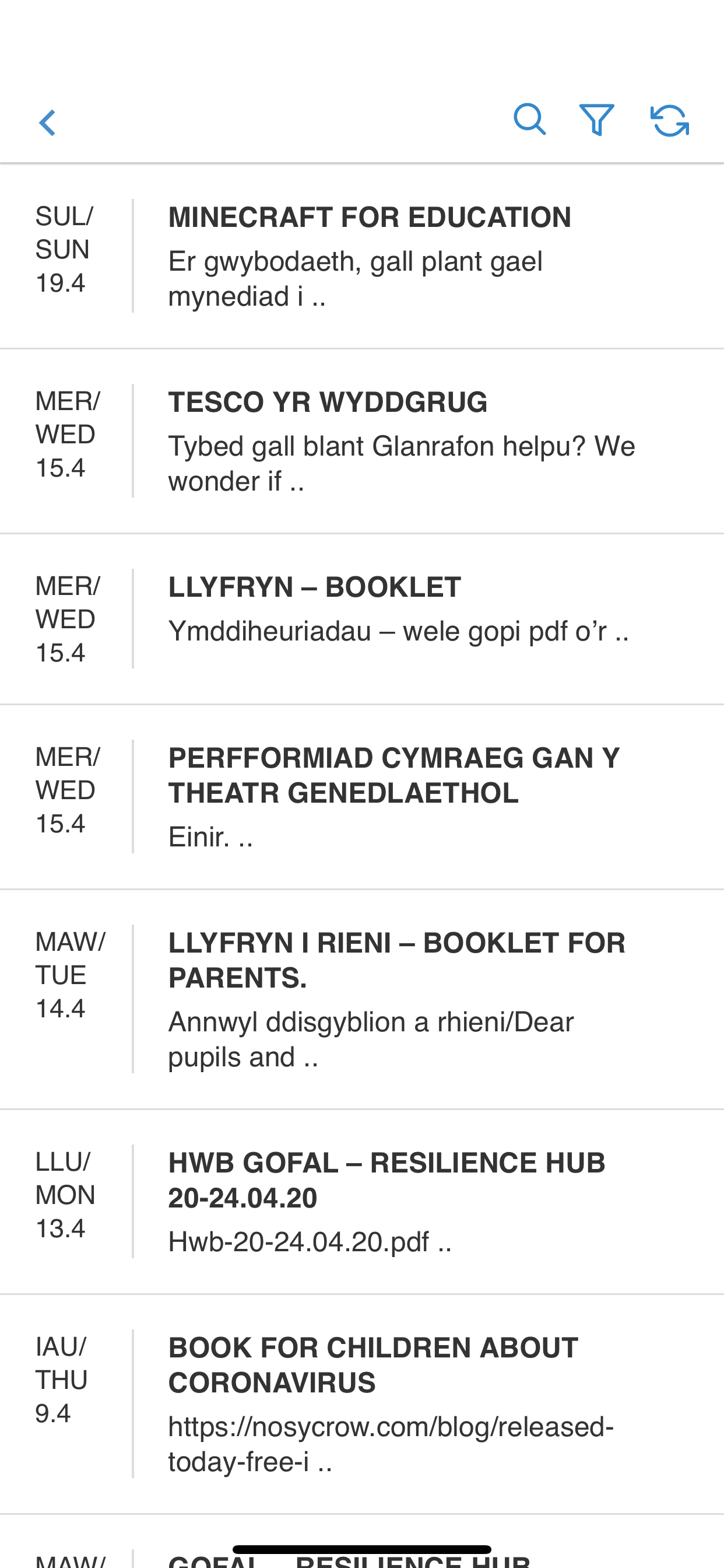 Ysgol ID Hooson screenshot 2