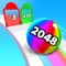 Ball 2048 Game - Merge Numbers