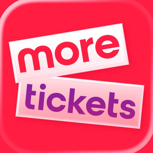 MoreTickets - 超百萬人正在使用的演出購票平台 App Icon - MORE TICKETS PTE. LIMITED