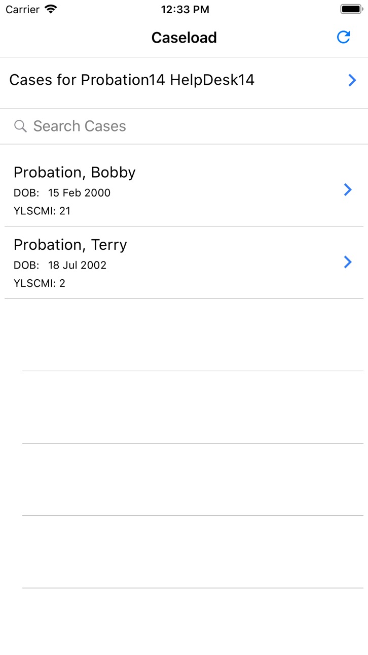 iPhone screenshot
