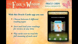 The Fool's Wisdom Oracle Cards iPhone screenshot 2 - Lifestyle app