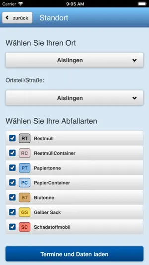 AWV Nordschwaben screenshot 2