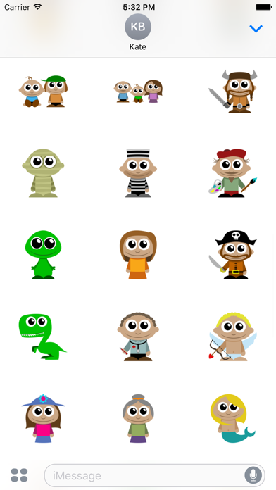 Screenshot #2 pour Adorable People Sticker
