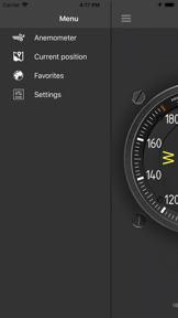 Anemometer: Wind speed screenshot