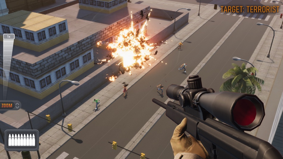 #5. Sniper 3D: Gun Shooting Games (iOS) 由: Wildlife Studios