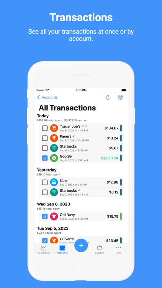 #6. seventytwo: Expense Tracker (iOS) 由: Josh Rondestvedt