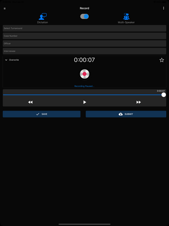 MobileMic Pro iPad screenshot 6 - Business app