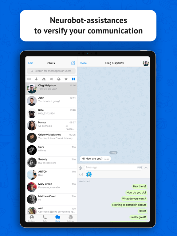 iMe: AI Messenger