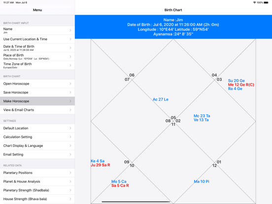Screenshot #5 pour iHoroscope Vedic