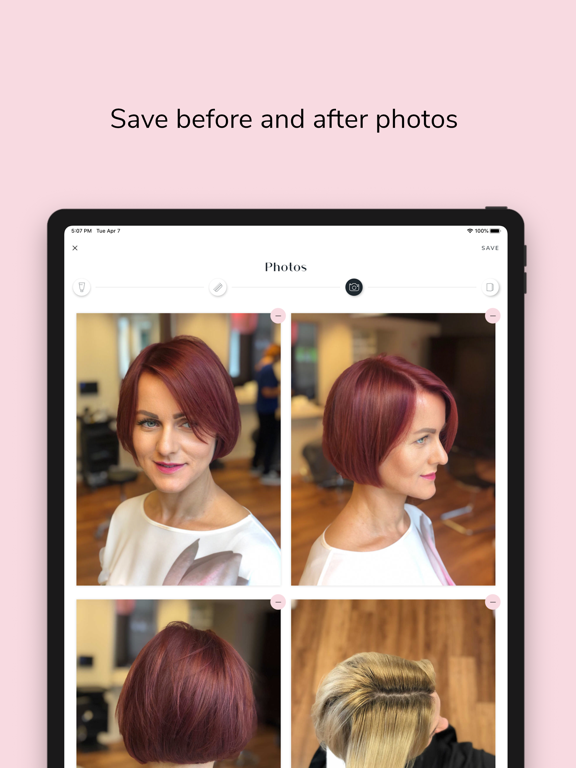 Charm: Save Formulas & Clients iPad screenshot 4 - Business app
