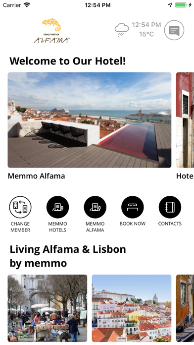 memmo Hotels Screenshot