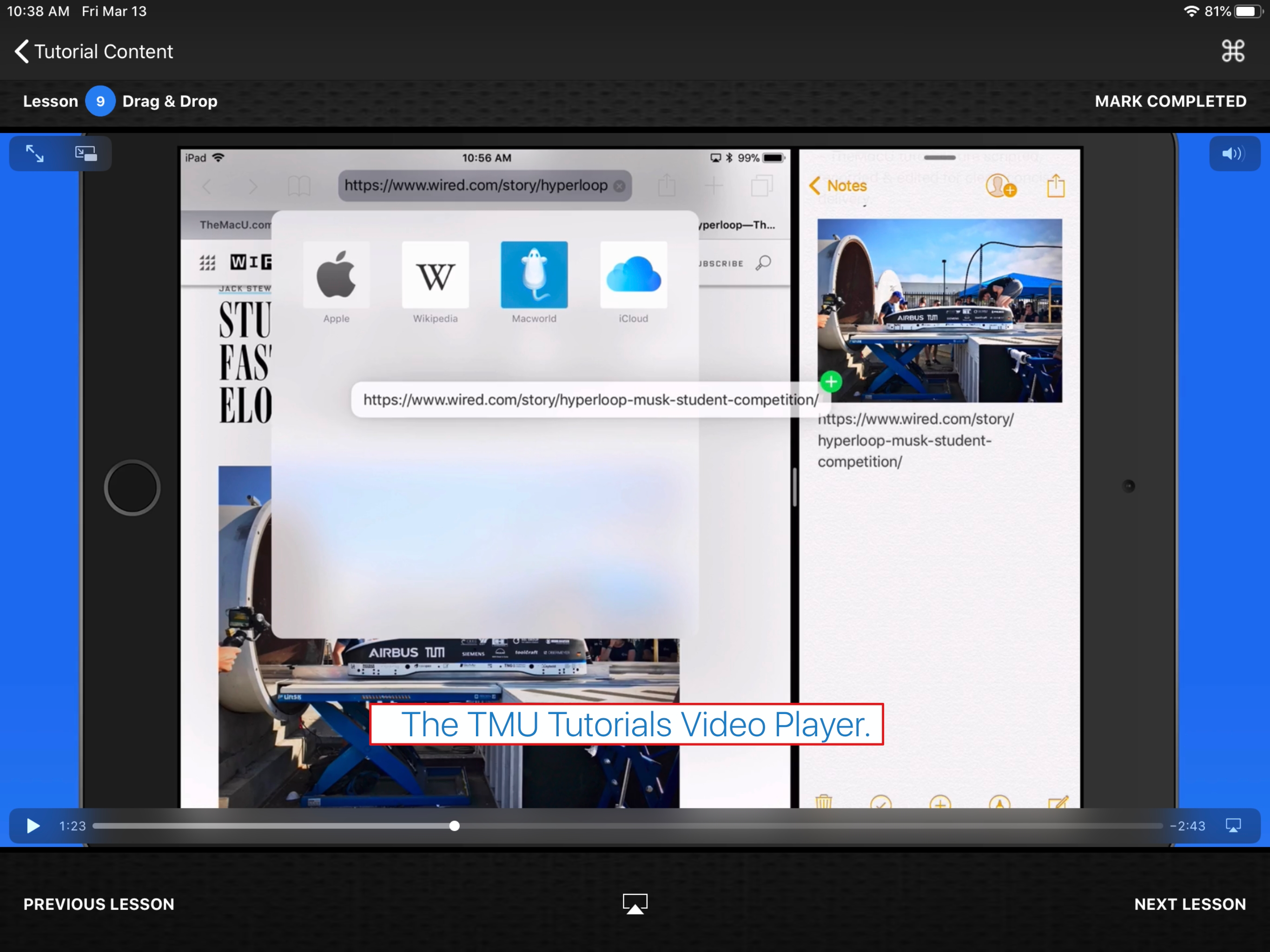 TMU Tutorials screenshot 9