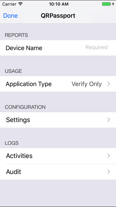 Screenshot #2 pour QRPassport