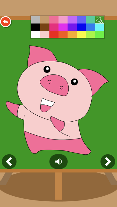 Animal puzzle Doodle Coloring Screenshot