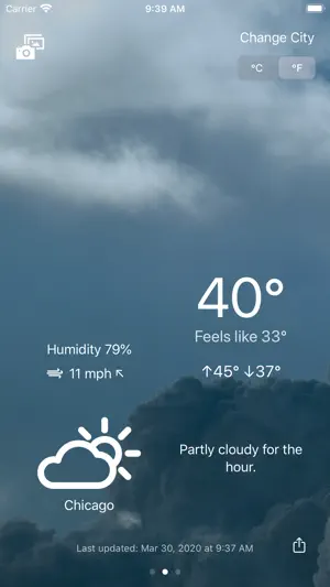 InstantWeather: Local Forecast screenshot 2