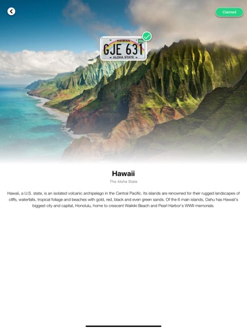 PlateSpot - License Plate Game iPad screenshot