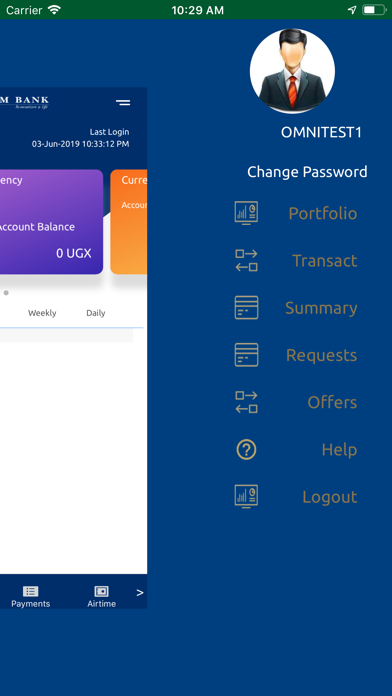 Exim Mobile Banking-Ug screenshot
