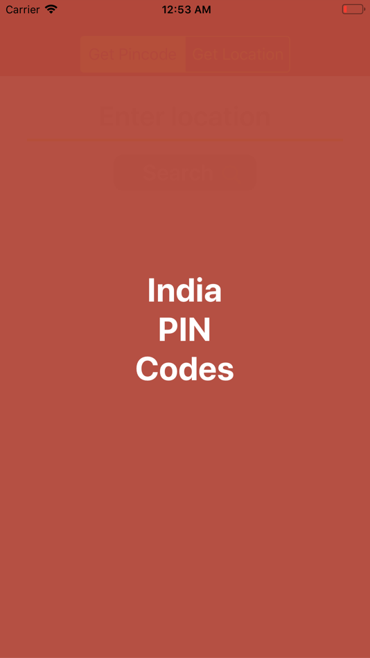 #1. Indian PIN Codes (iOS) 由: Venkata Sai Kumar M
