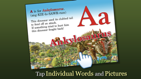 Alphabet of Dinosaurs screenshot