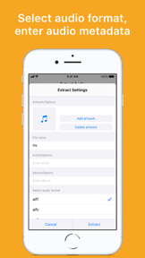 Export Audio screenshot
