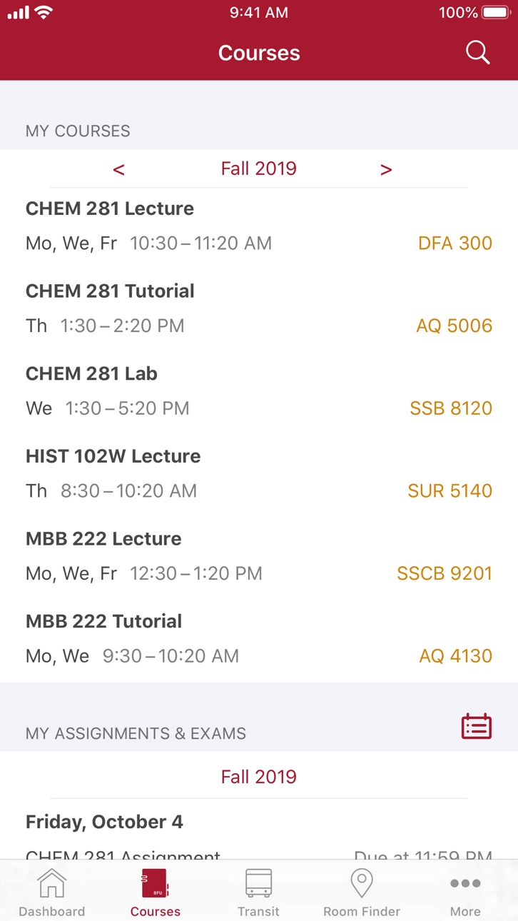 iPhone screenshot