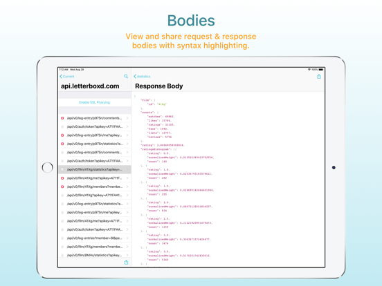 Charles Proxy iPad app afbeelding 7