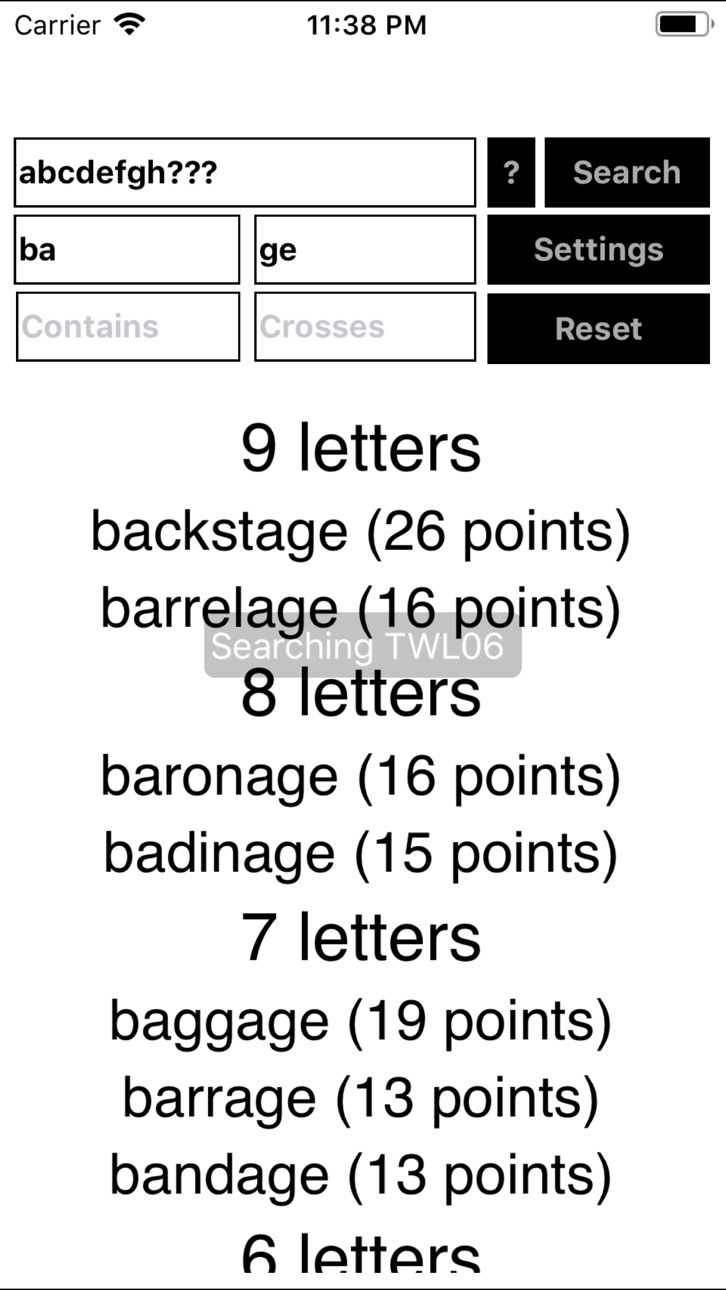 iPhone screenshot