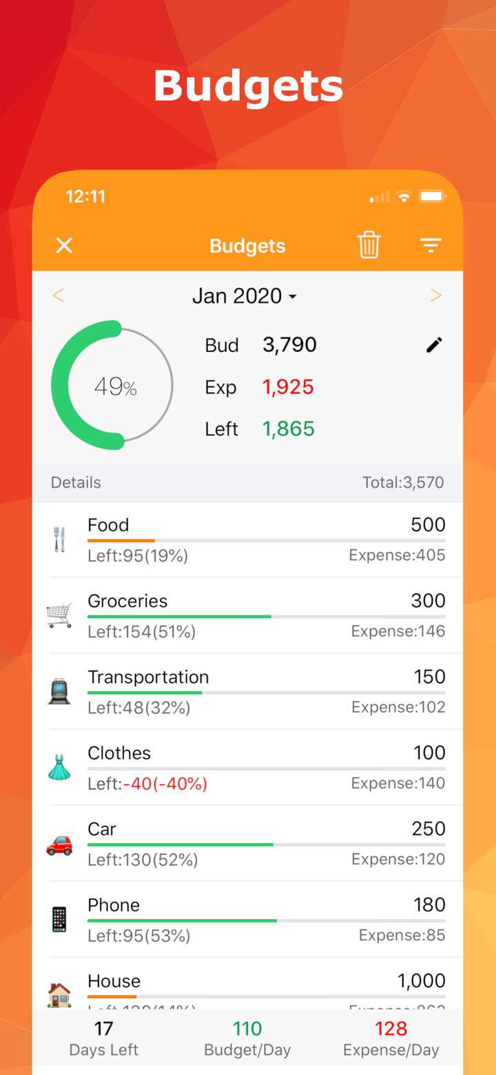 Pennyworth Expense Tracker App screenshot 2