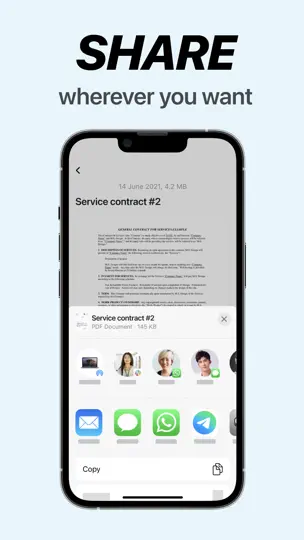 PDF Tarayıcı ™ Evrak Tarama iPhone Ekran Görüntüsü 6