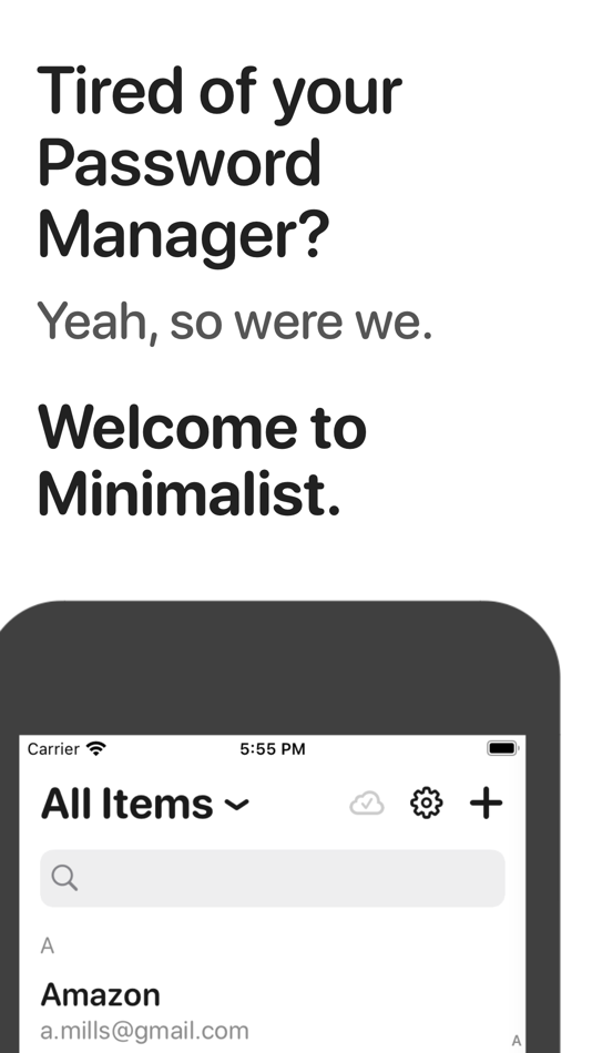 #1. Minimalist Password Manager (macOS) 由: Minimalist Software Inc