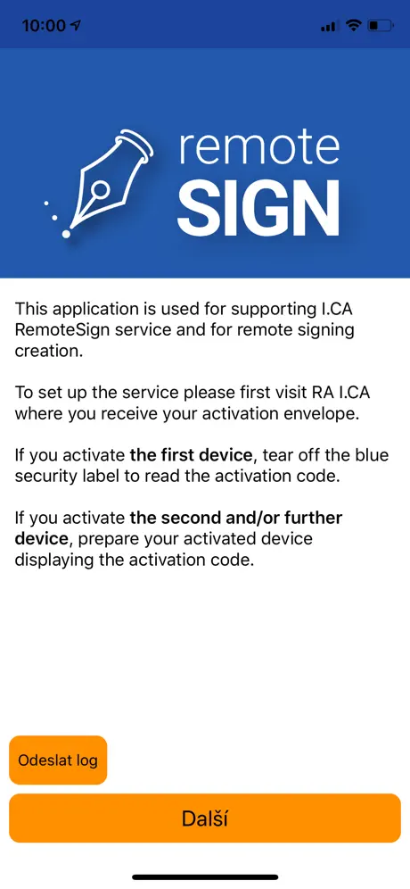 I.CA RemoteSign