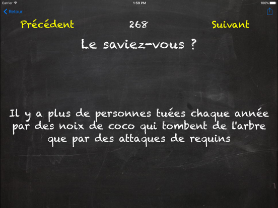 Screenshot #5 pour Le Saviez Vous ?