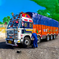 Indian Truck Offroad Games 3D