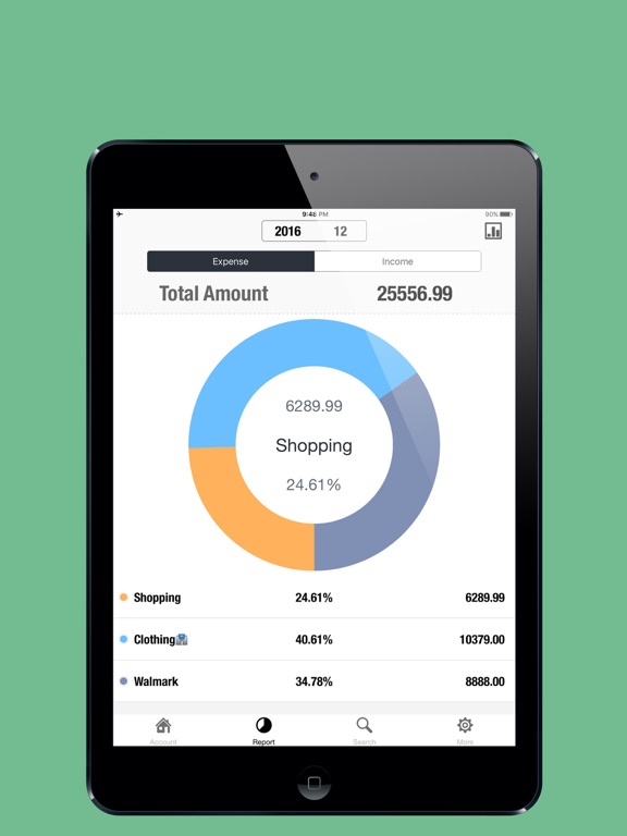 Screenshot #5 pour Spending Tracker-Account
