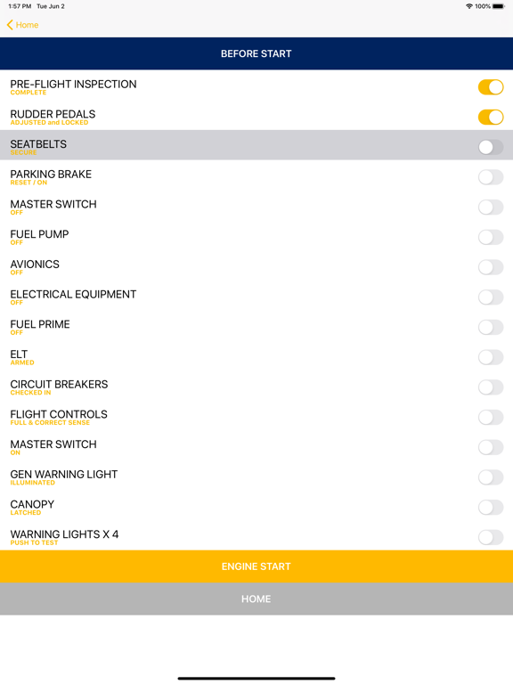 Screenshot #6 pour DA20 Checklist