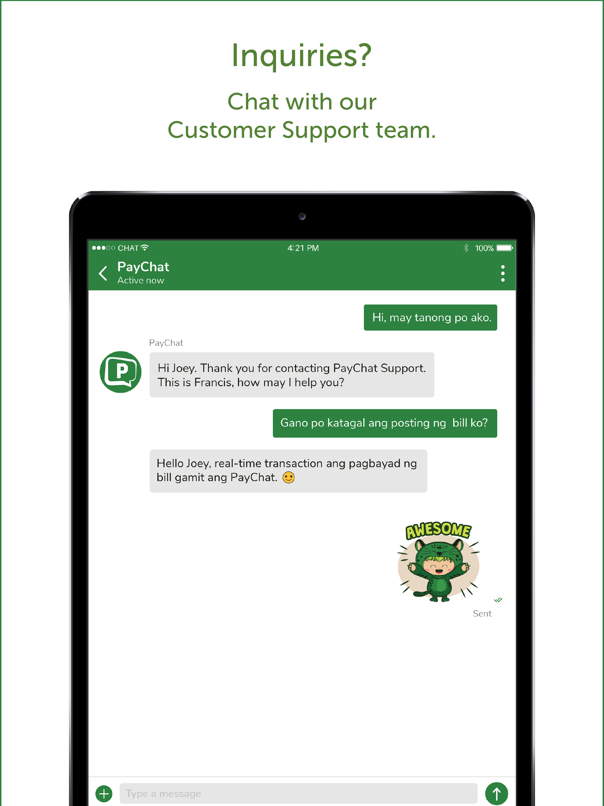 PayChat - Transact Simply