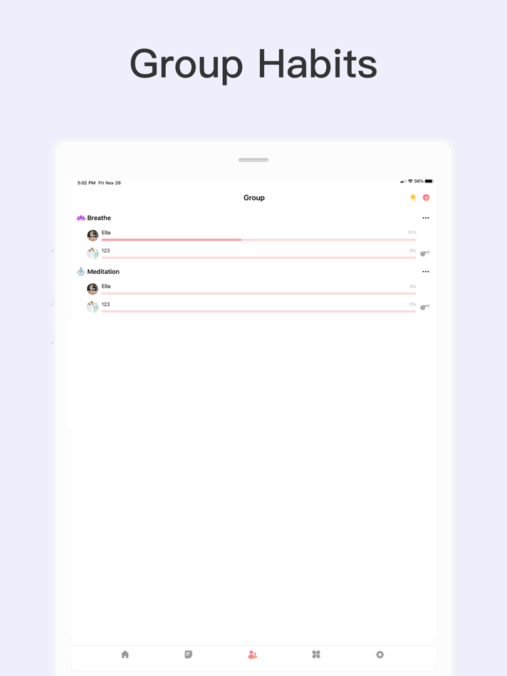 #5. Habit Tracker (iOS) 由: InnerGrow