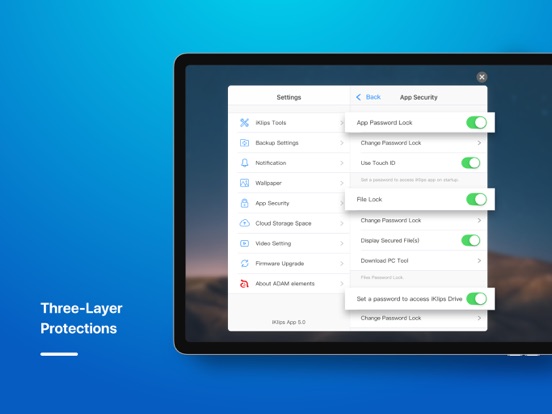 iKlips iPad screenshot 4 - Utilities app