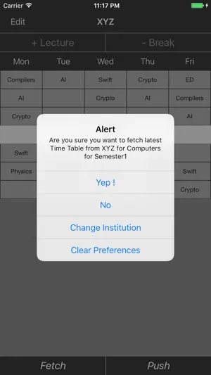 1TimeTable: Widgets & updates screenshot 2
