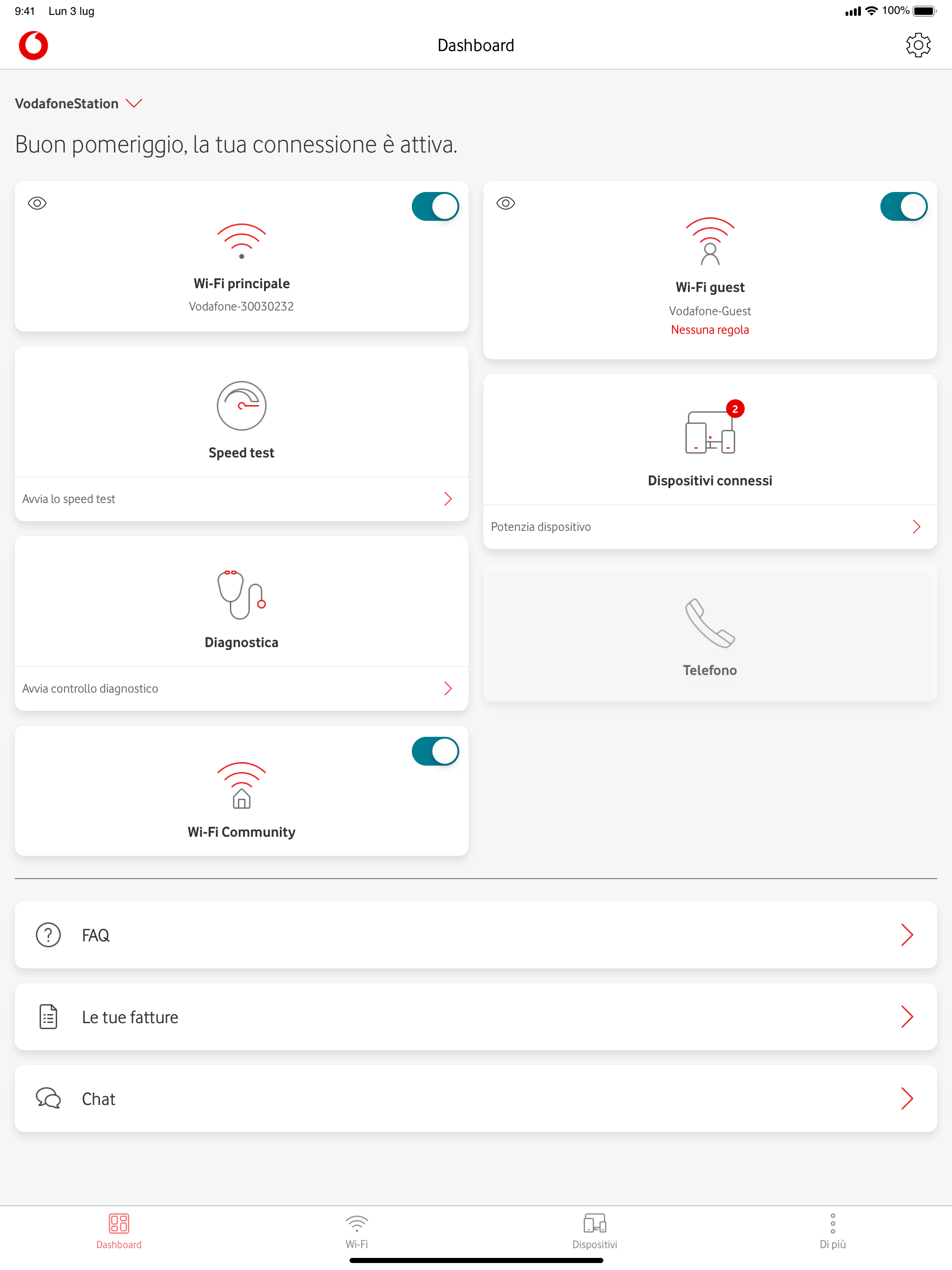 Vodafone Station App