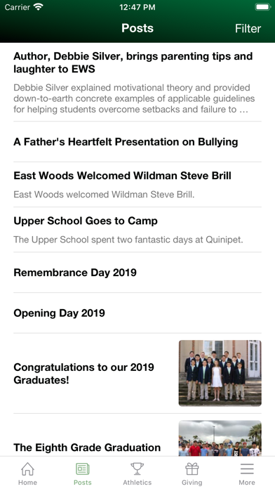 Screenshot #3 pour East Woods School