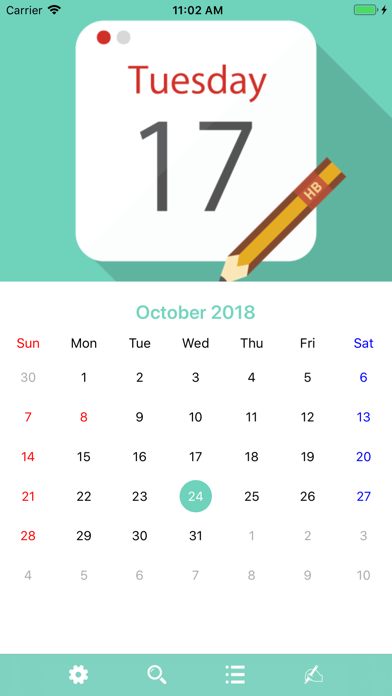Screenshot #1 pour Simple photo diary app -Nikky-