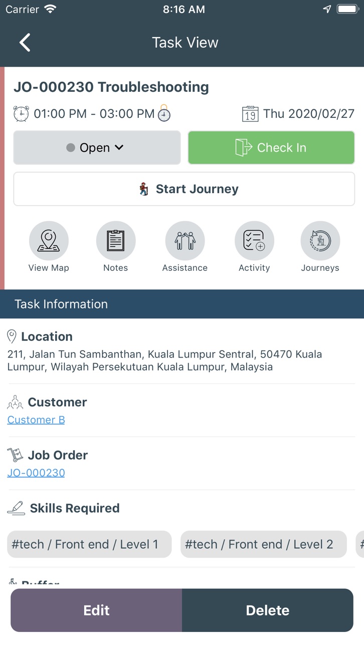iPhone screenshot
