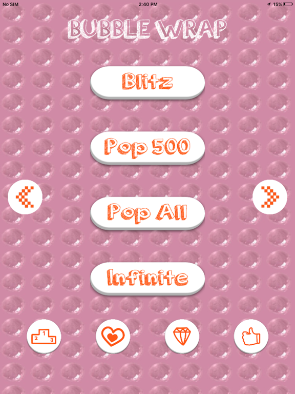 Bubble Wrap: Pop & Relax iPad screenshot