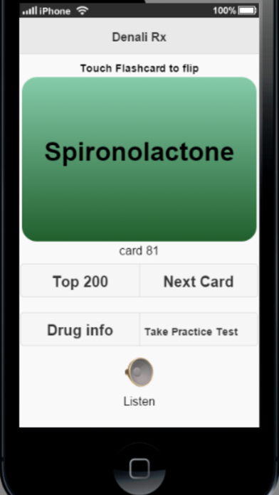 Screenshot #2 pour Top 200 Pharmacy Drug Cards