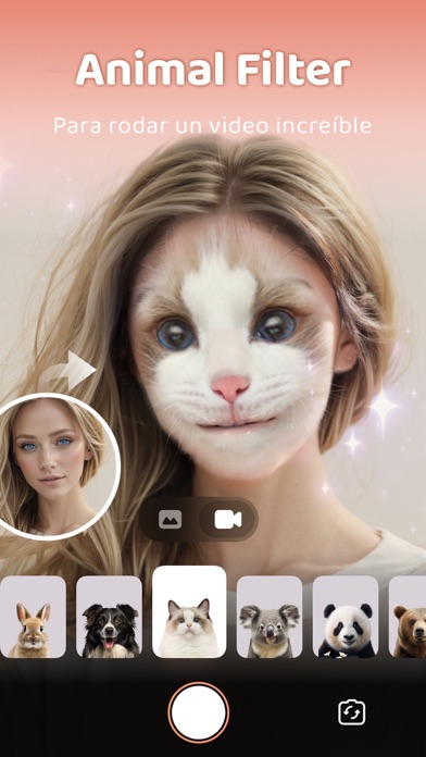 AnimalFace-face types test Screenshot