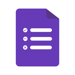 Googleフォーム用のフォーム Google Forms 